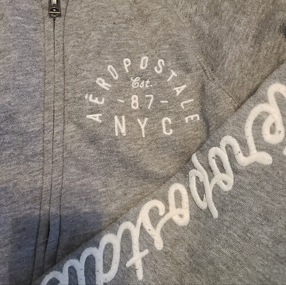 Aeropostale Zip Front Hoodie - Picture 2 of 3